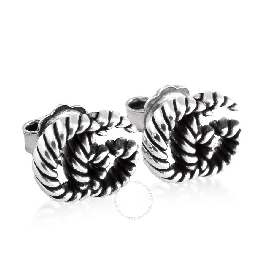 Gucci Double G earrings in Sterling Silver 1