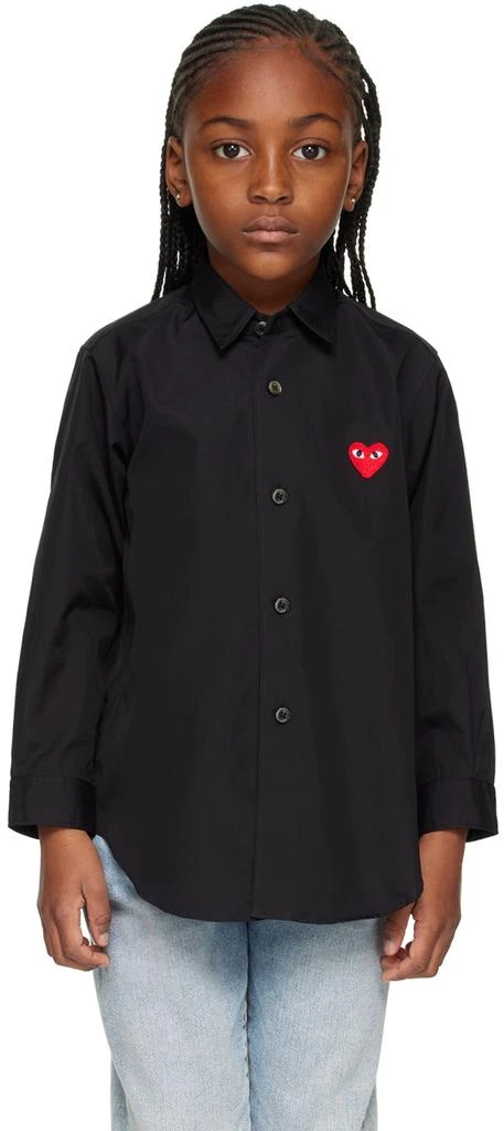 Comme des Garcons Kids Black Heart Shirt 1