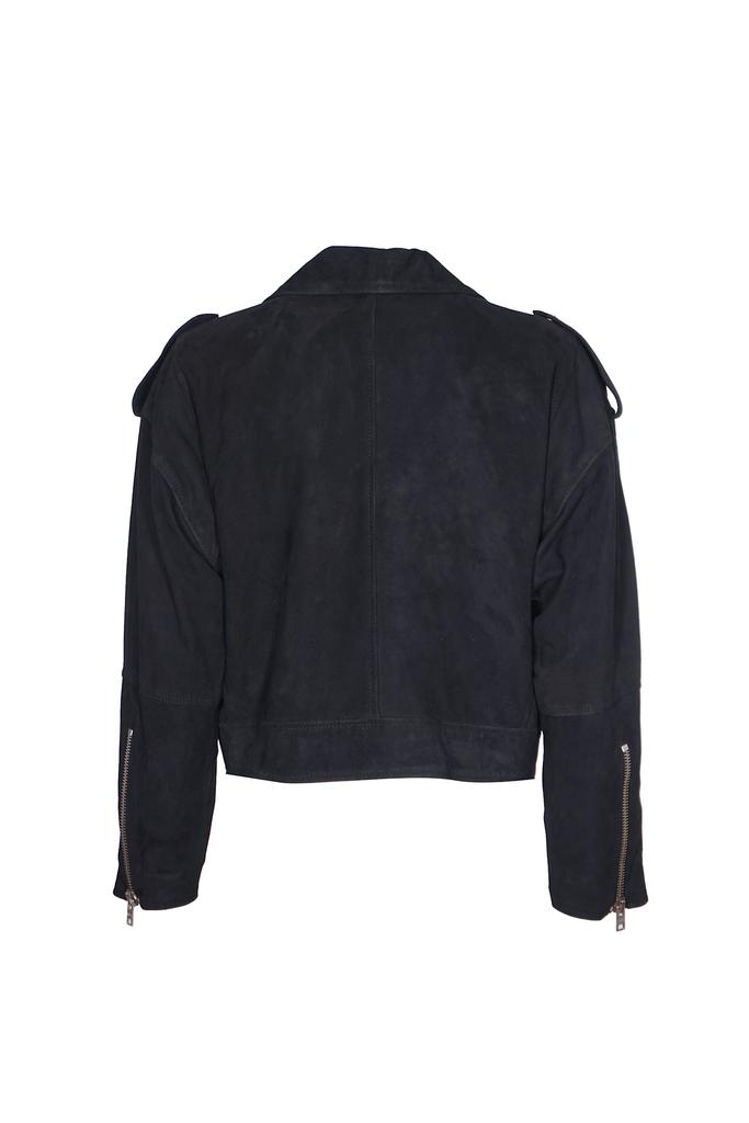 D-FOUR Multi-zipped Velvet Jacket