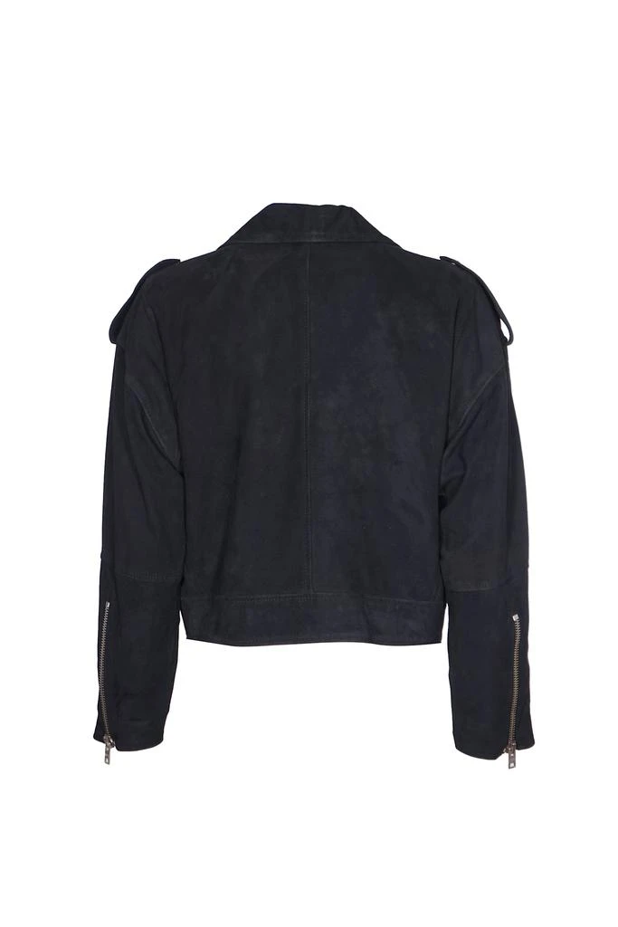 DFour Multi-zipped Velvet Jacket 2