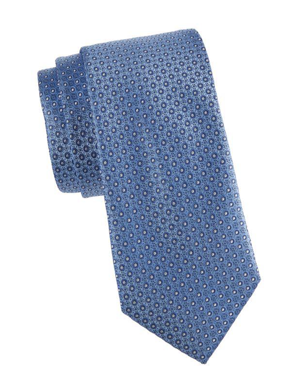 Hickey Freeman ​Dot Print Tie