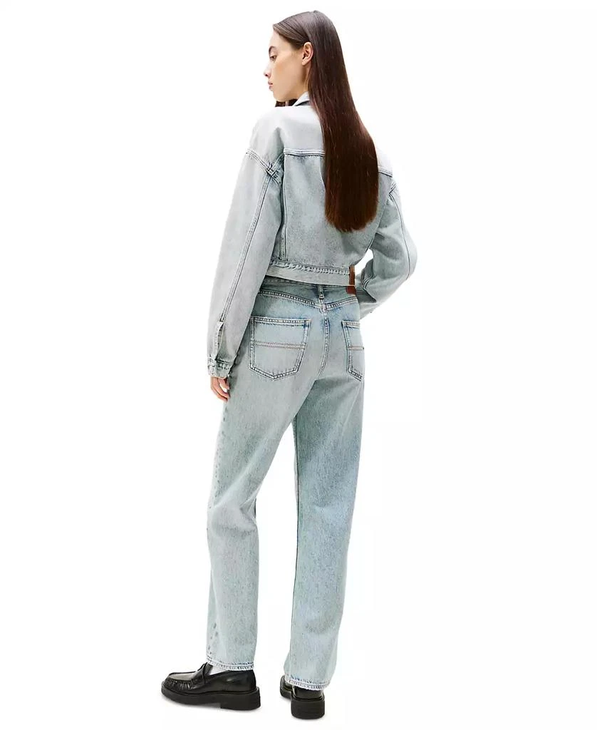 Tommy Jeans Women
s Layla High-Rise Slim Straight Jeans 4
