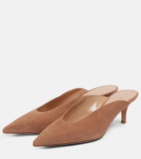 Gianvito Rossi Suede mules 4