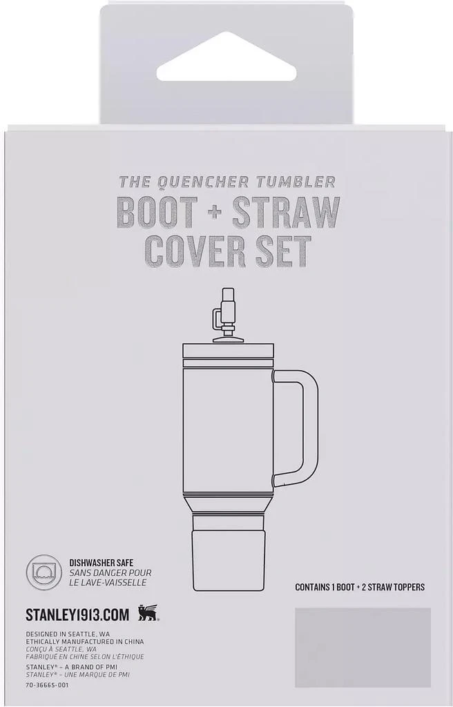 Stanley Stanley 20 oz./30 oz. Quencher Tumbler Boot and Straw Cover Set 5