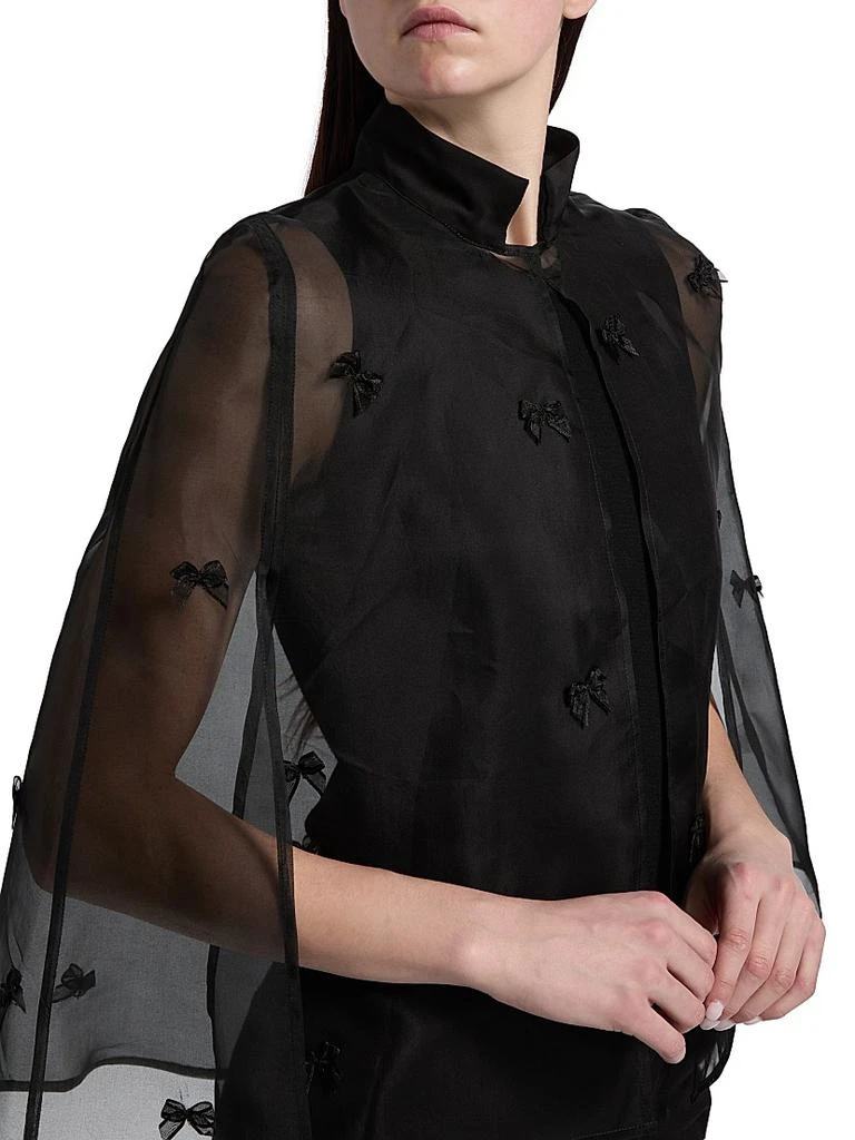 Carolyn Rowan Collection Silk Organza Cape 6