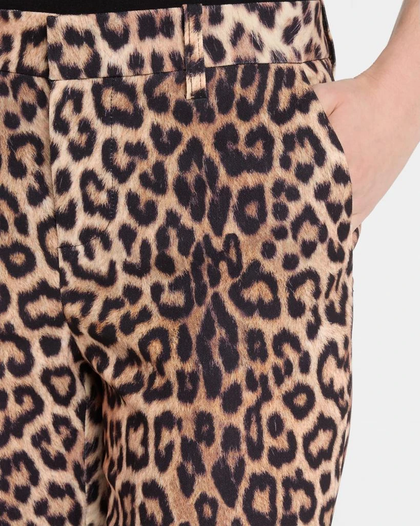 Alice + Olivia Remi Leopard Slim Bootcut Pants 5