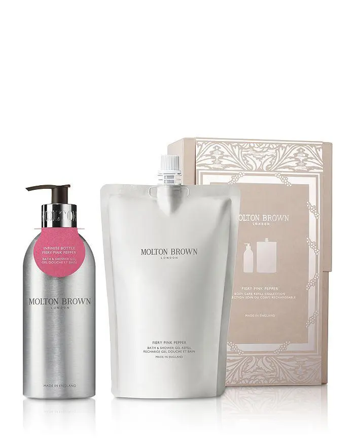 Molton Brown Fiery Pink Pepper Body Care Refill Collection ($104 value)
