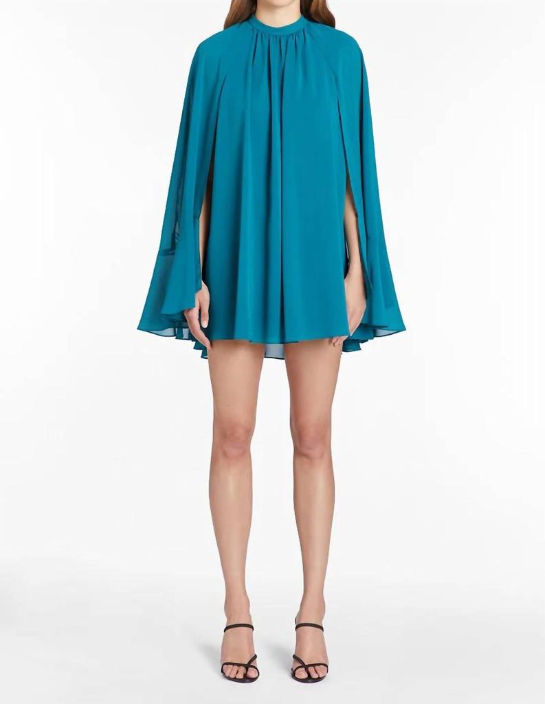 Amanda Uprichard Sancerre Mini Dress In Jewel