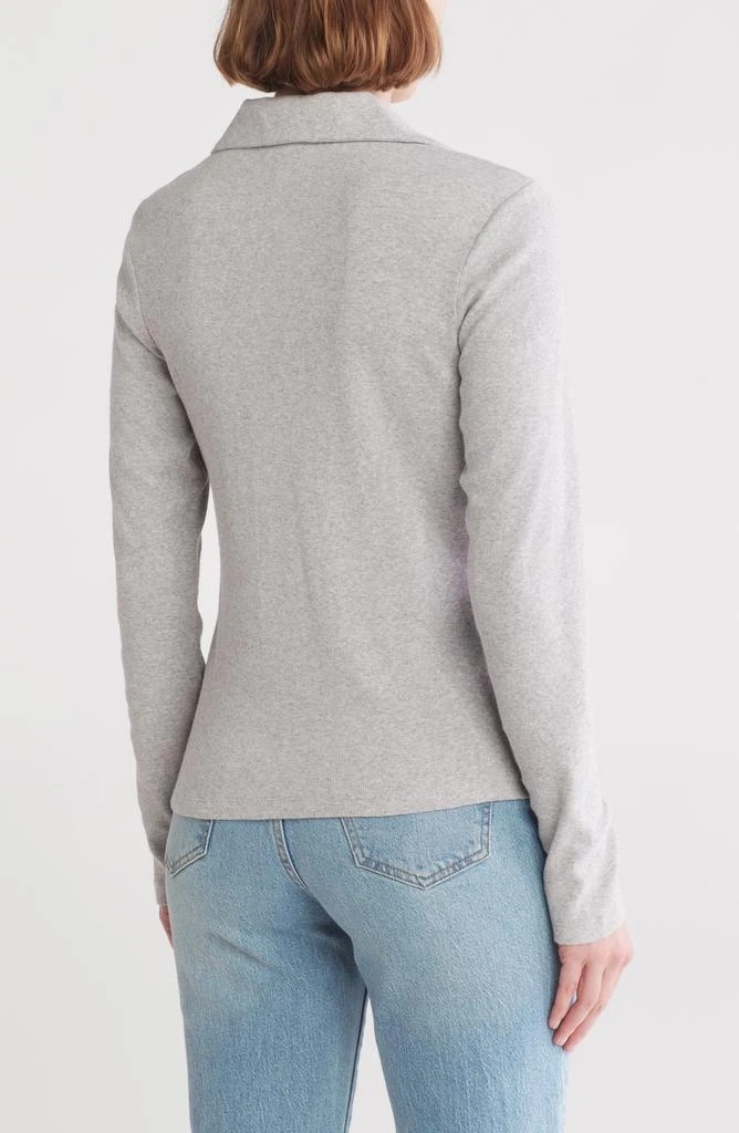 Melrose and Market Knit Polo Top 2