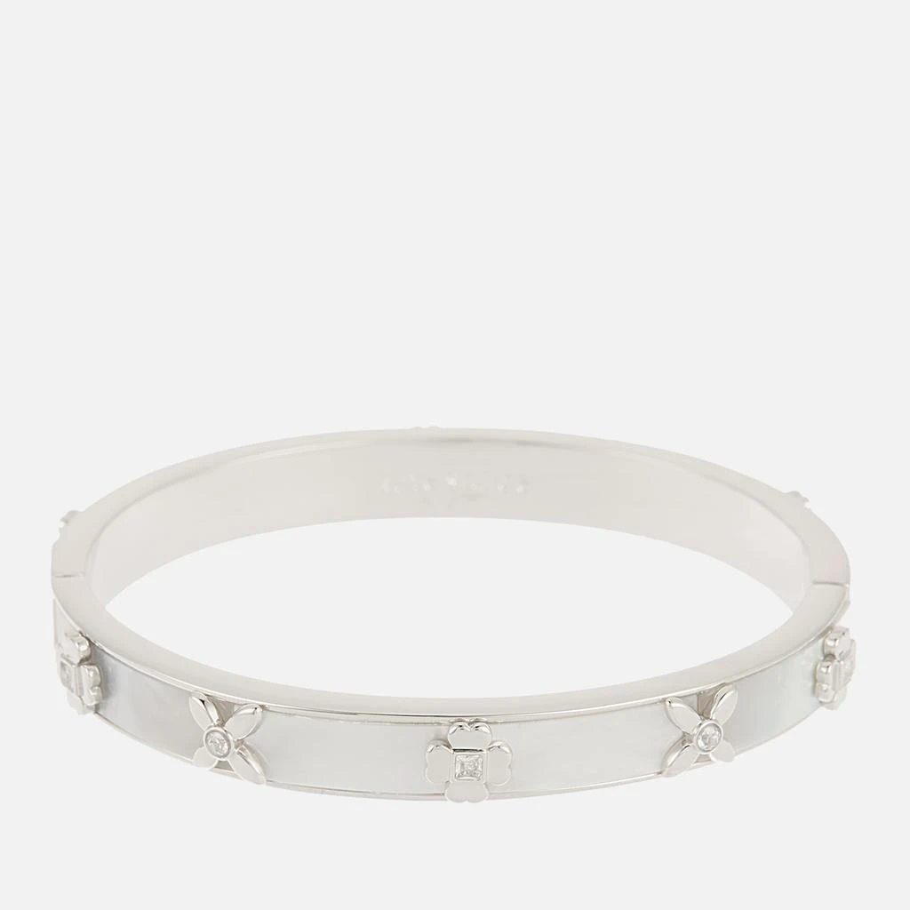 undefined Kate Spade New York Heritage Bloom Silver-Plated Bangle 1
