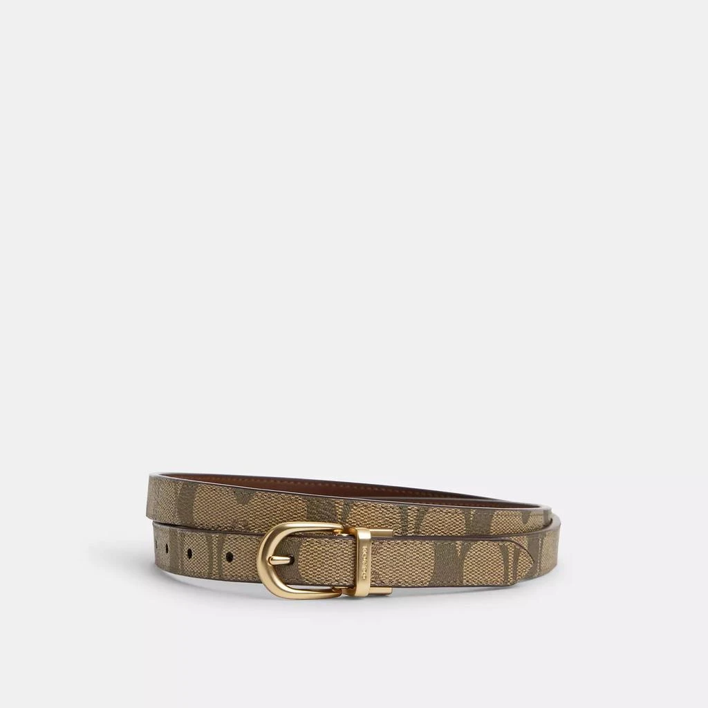 Coach Coach Outlet Classic Buckle Cut To Size Reversible Belt, 18 Mm 1