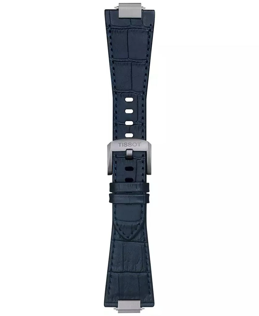 Tissot Men's PRX Blue Leather Strap Watch 40mm 4