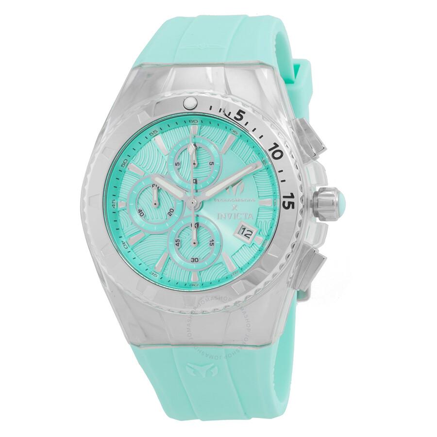 TechnoMarine Air Chronograph Quartz Aqua Blue Dial Men's Watch TM-122001
