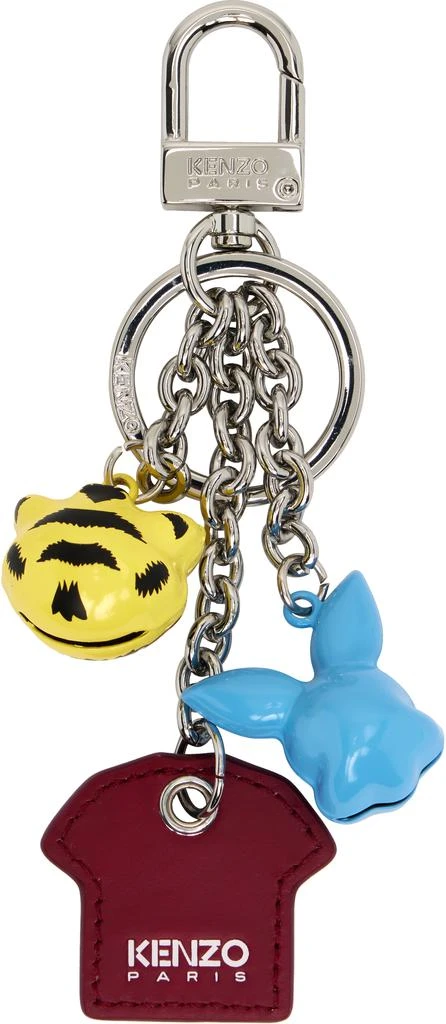 Kenzo Multicolor Kenzo Paris 
KENZO Cartoon
 Multi Charm Keychain 2