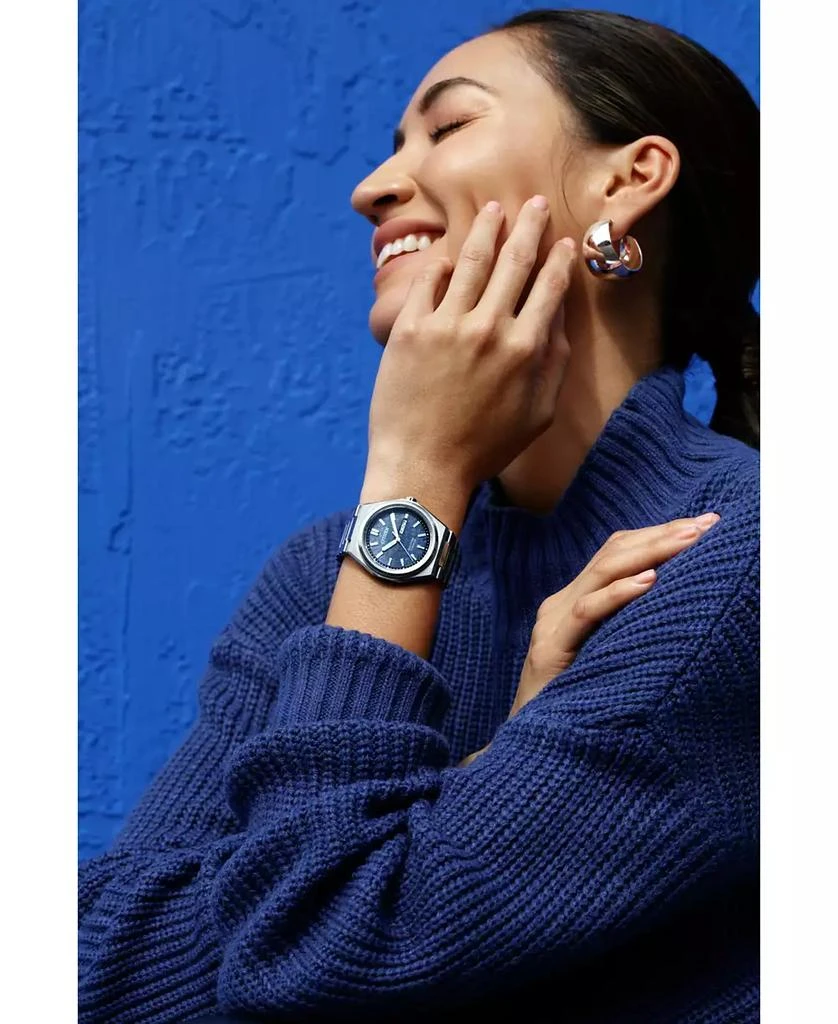 Citizen Eco-Drive Men's Zenshin Silver-Tone Super Titanium Bracelet Watch 39mm 4