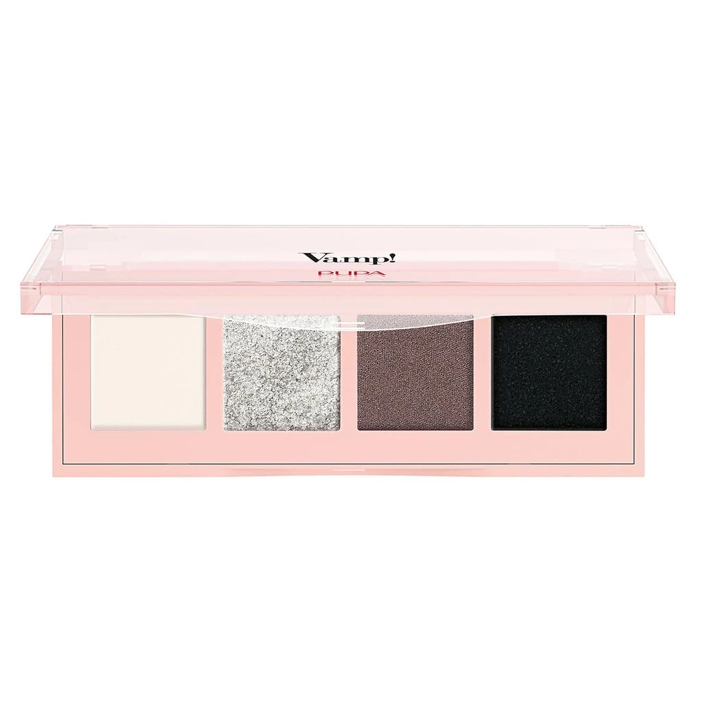 PUPA Milano Vamp! 4 Eyeshadow Palette - 005 Intense Smoky by  for Women - 0.183 oz Eye Shadow 1