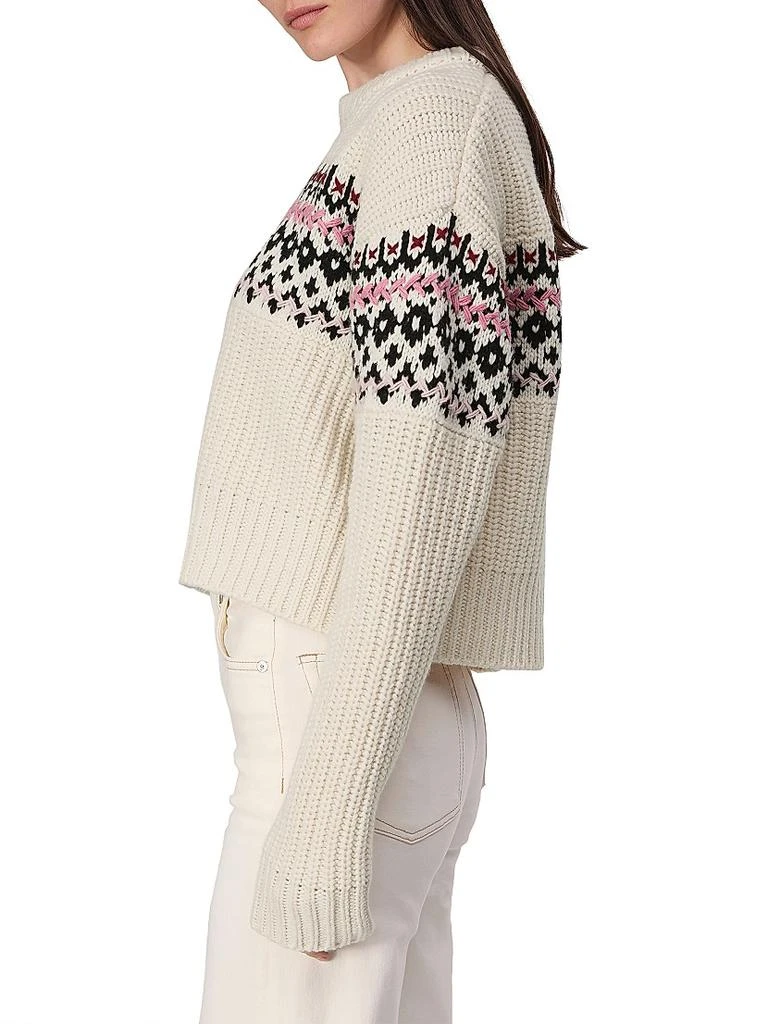 Rag & Bone Leigh Fair Isle-Style Crewneck Sweater 4