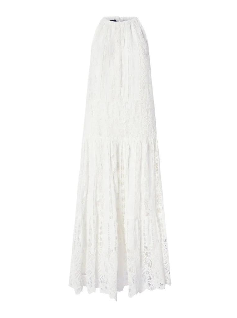 PINKO Maxi Dress With Lace Detailing