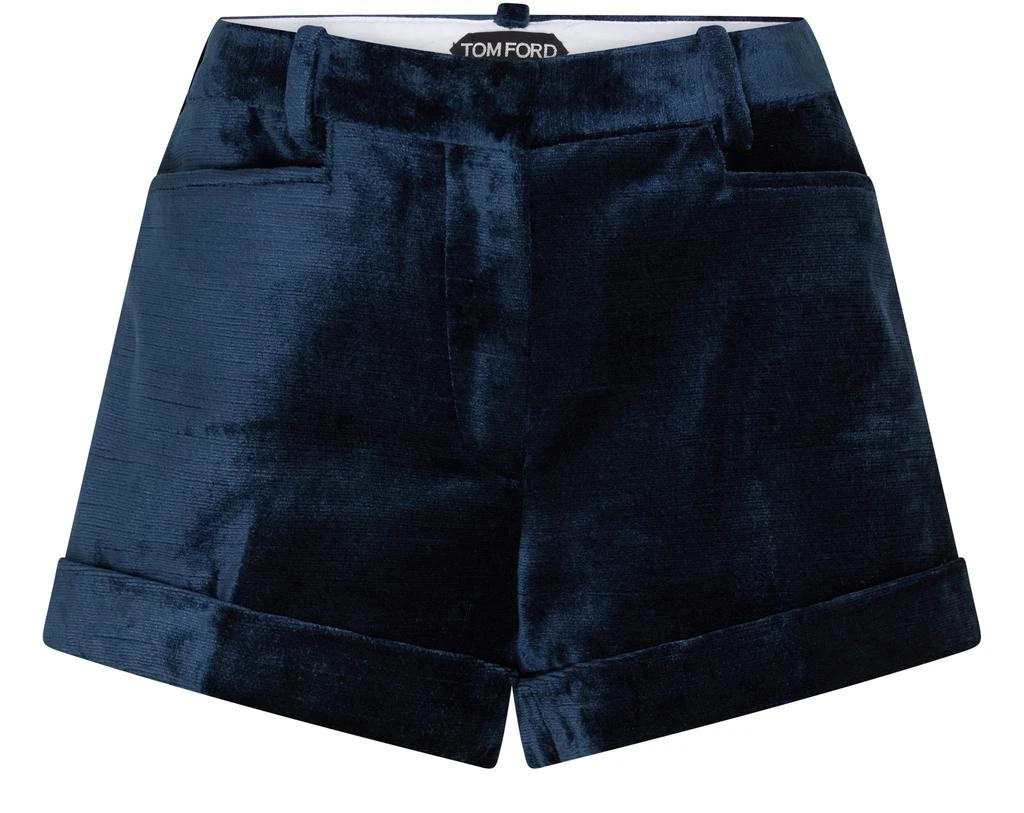 Tom Ford Slubbed velvet shorts 2