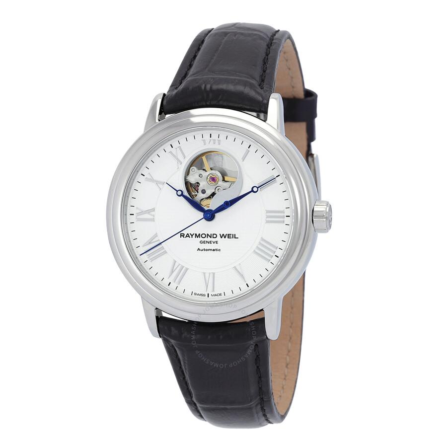 Raymond Weil Maestro Automatic White Dial Men's Watch 2827-STC-00308