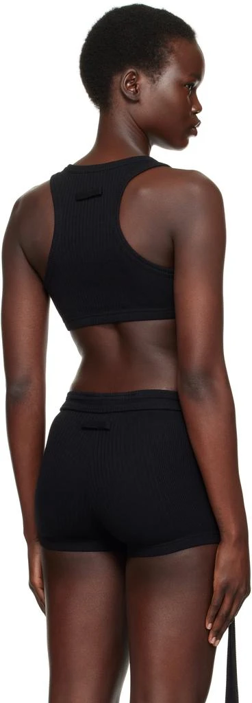 Jean Paul Gaultier Black 'The Cropped Patch' Tank Top 3