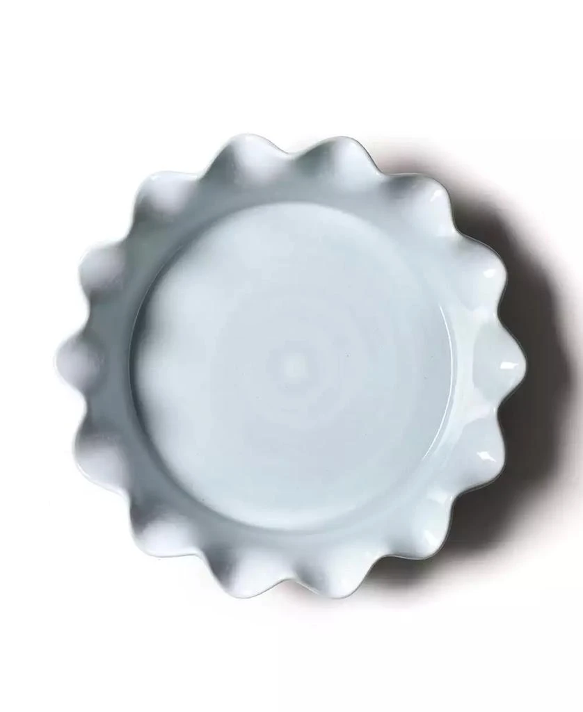 Coton Colors Iris Drop 9" Ruffle Pie Dish 3