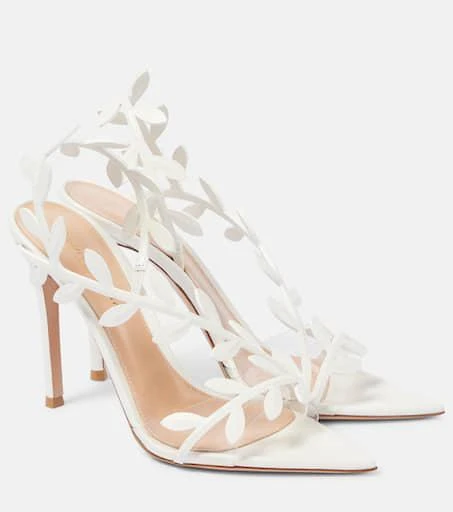 Gianvito Rossi Flavia 105 leather sandals 1