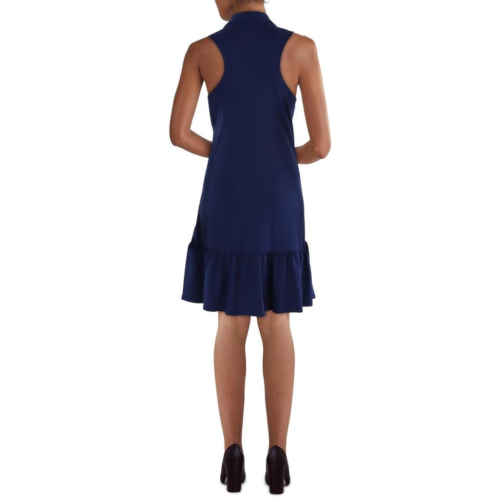 X by Gottex Womens Collar Midi Shift Dress