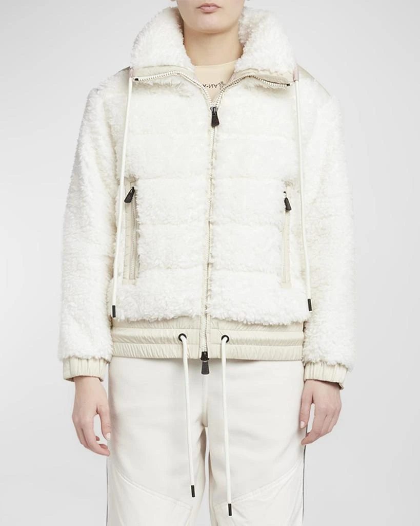 Moncler Teddy Fleece Puffer Jacket 4