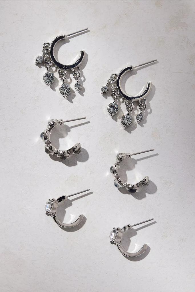 Urban Outfitters Garland Statement Hoop Earring Set
