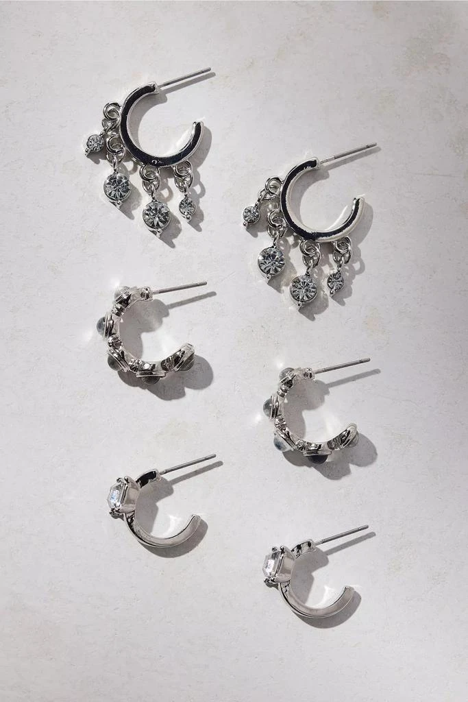 Urban Outfitters Garland Statement Hoop Earring Set 1