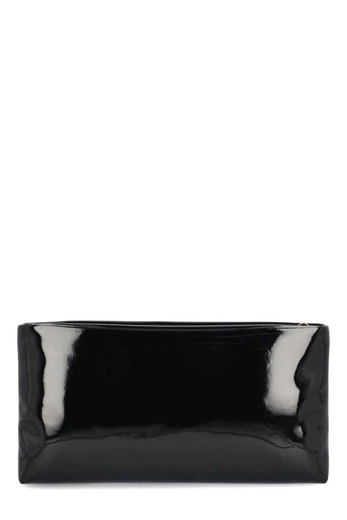 Yves Saint Laurent Saint Laurent Calypso Logo Plaque Clutch Bag 2