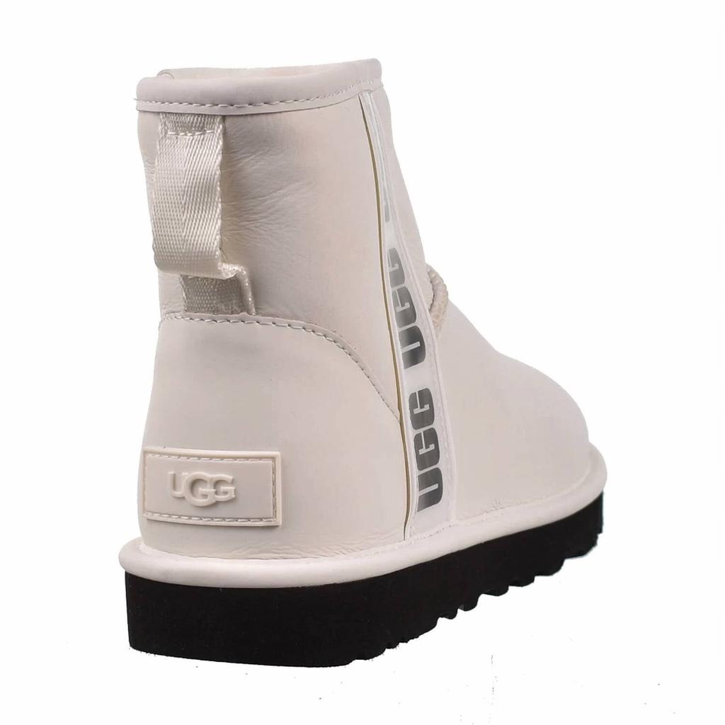UGG Women's Classic Mini Side Logo Ii Boot In Ultra Matte White