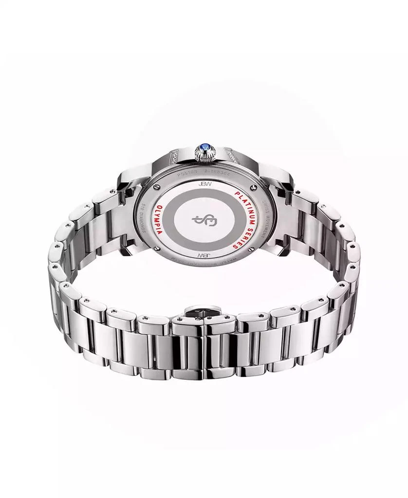Jbw Women's Olympia Platinum Series Diamond (2 1/2 ct. t.w.) Stainless Steel Watch, 38Mm 4