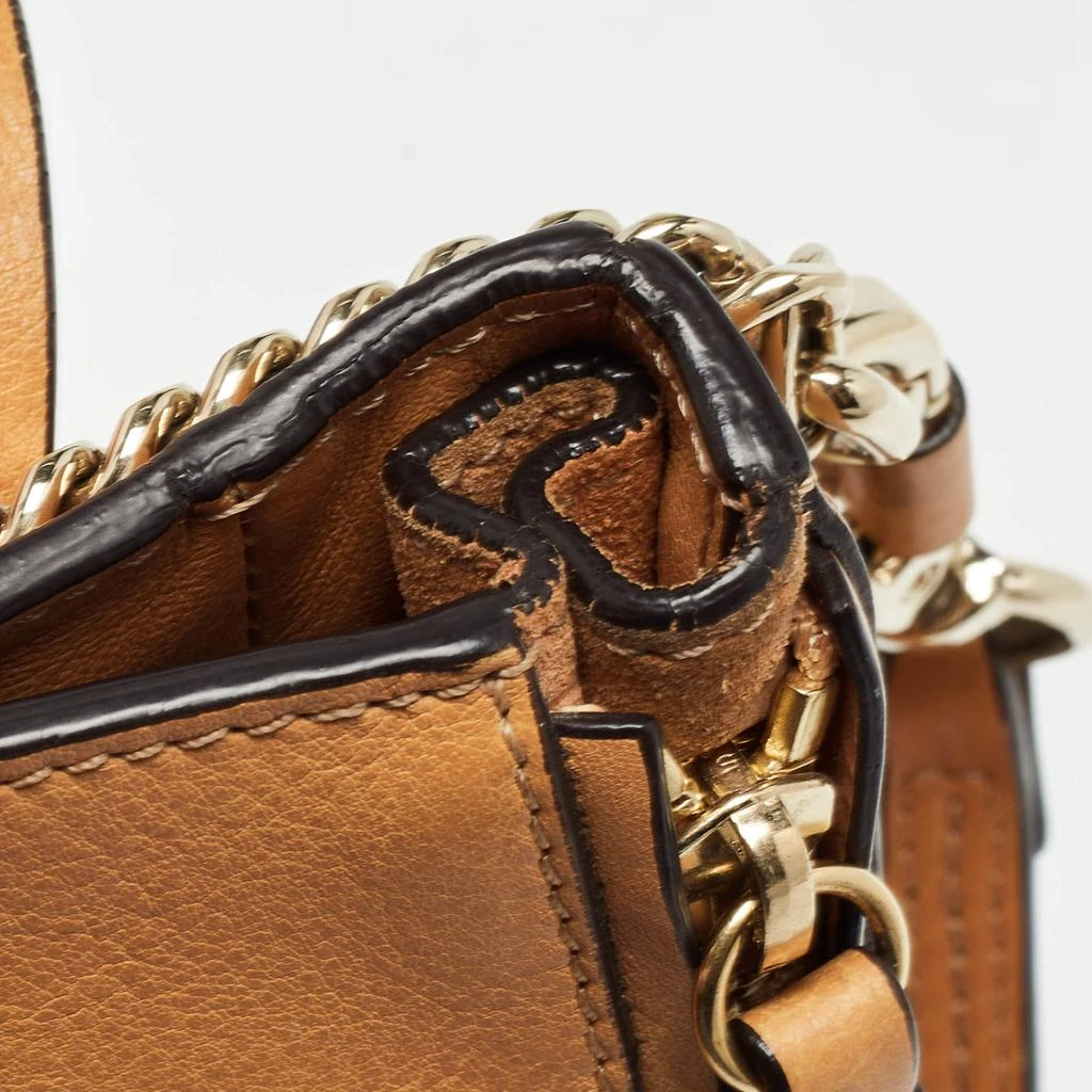 Chloé Chloe Tan Leather and Suede Mini Faye Daye Backpack 8