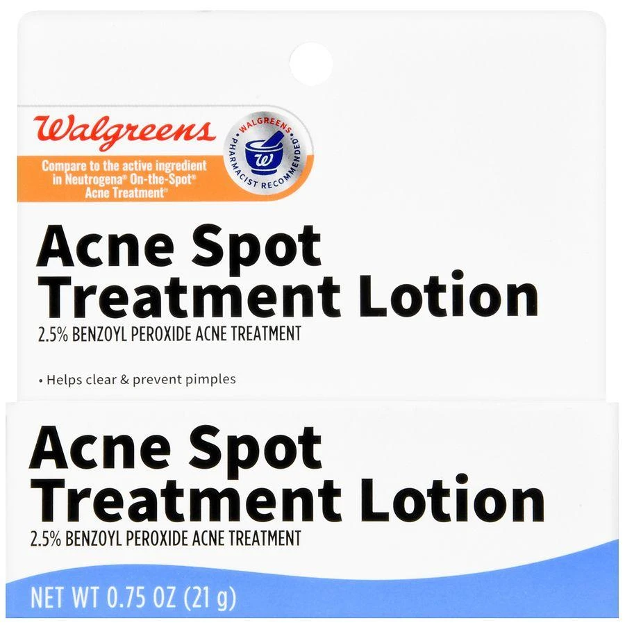Walgreens Acne Spot Treatment Lotion 1