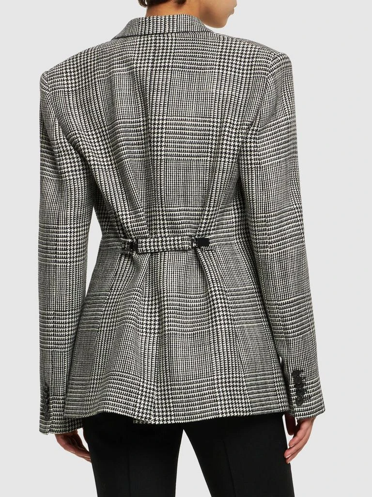 TOM FORD Prince Of Wales Wool Jacket 3