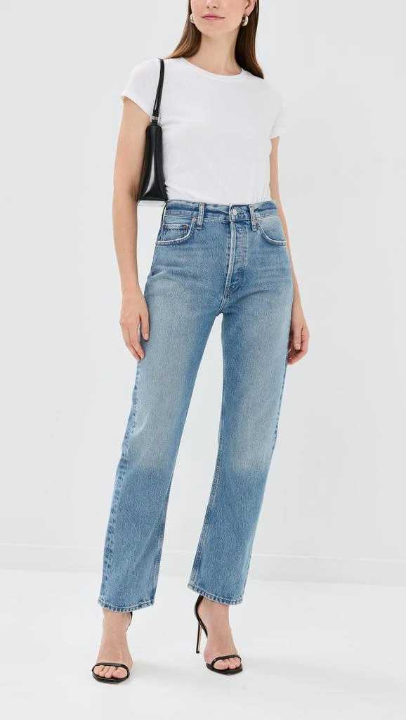 AGOLDE 90s Pinch Waist: High Rise Straight Jeans 4