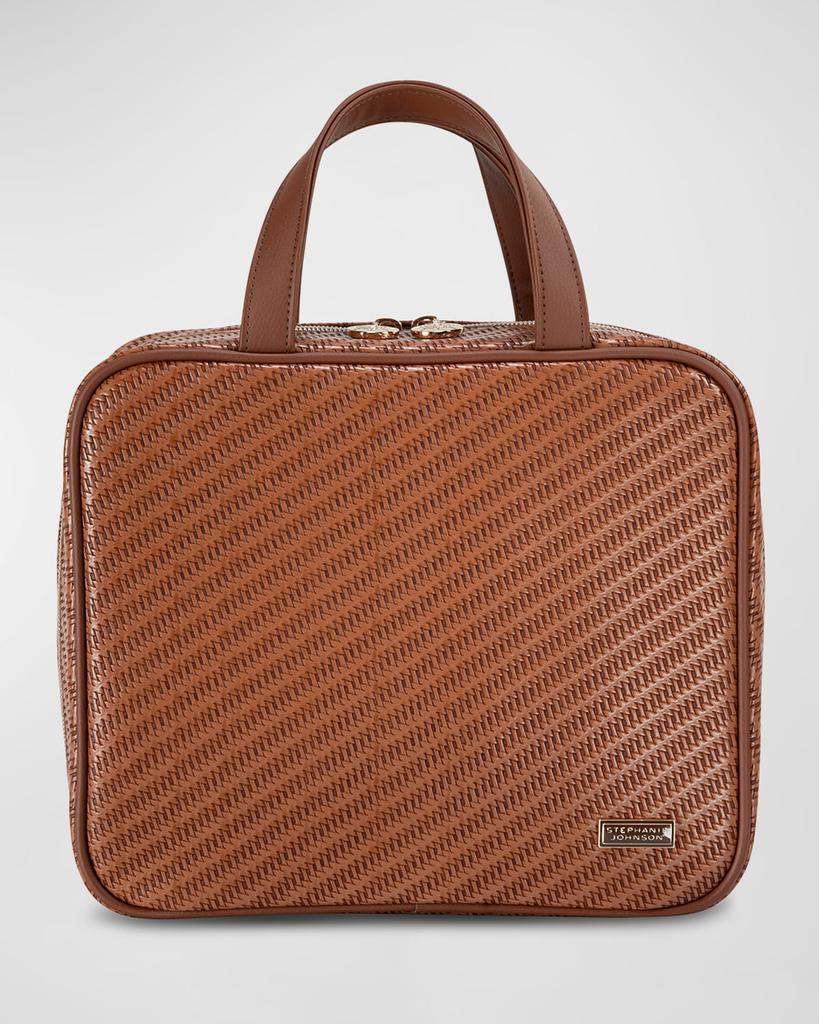 Stephanie Johnson Rosewood Cognac Martha Large Briefcase