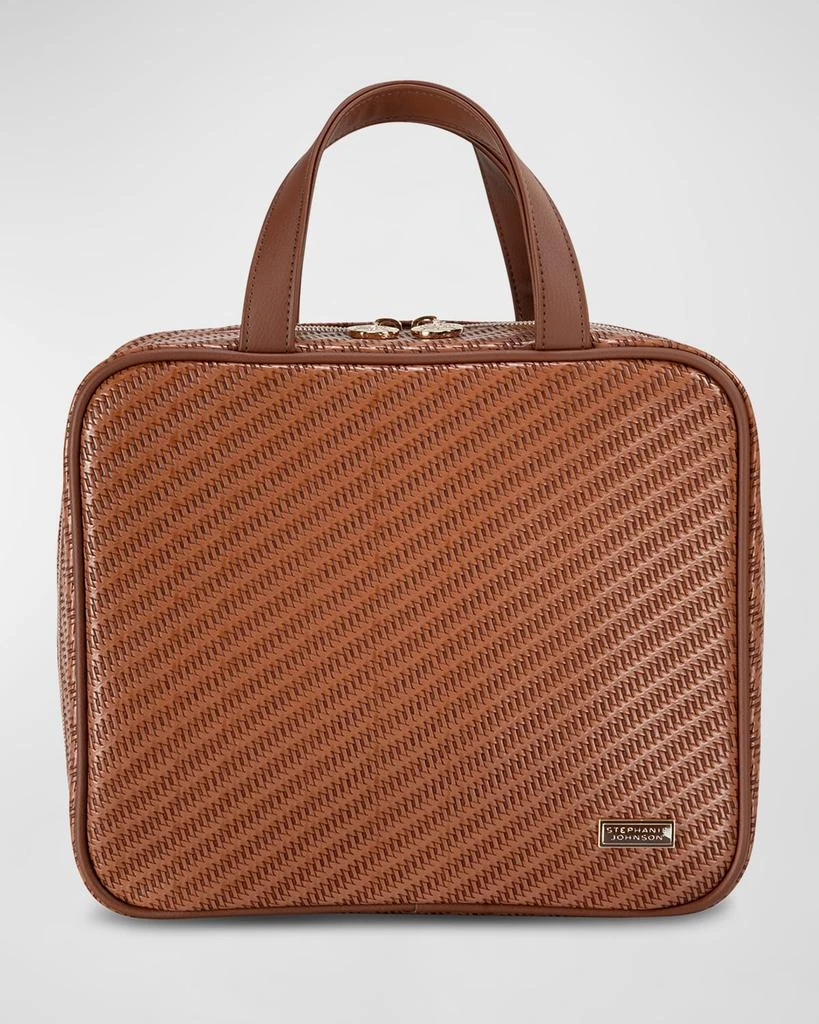 Stephanie Johnson Rosewood Cognac Martha Large Briefcase 2