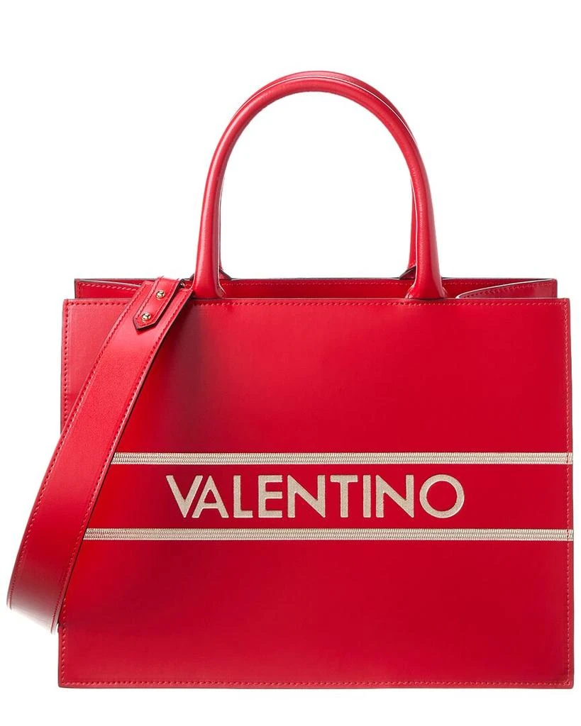 Mario Valentino Victoria Lavoro Leather Tote 1