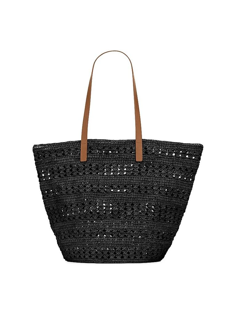 Yves Saint Laurent Panier Medium Bag in Raffia Tote Bag 3