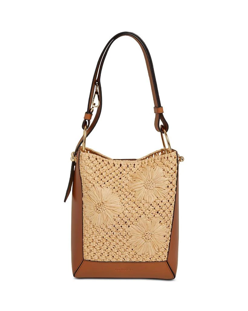 Strathberry Lana Midi Floral Bucket Bag 1