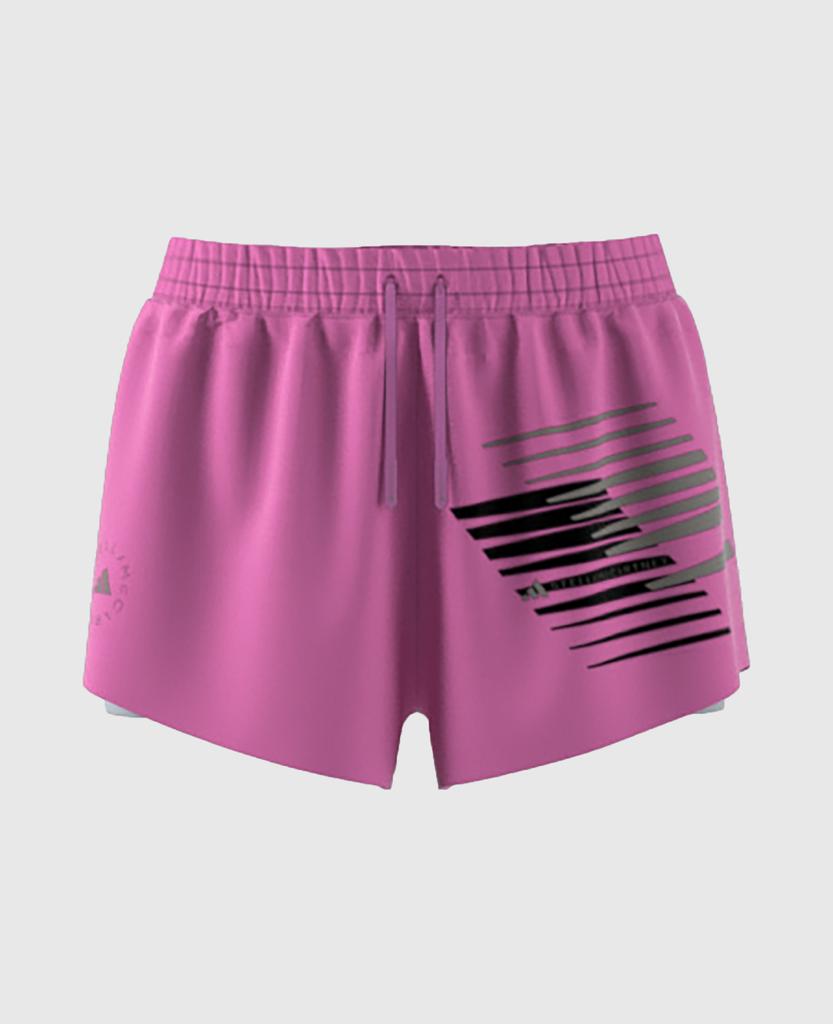 Stella McCartney Stella McCartney - TrueLife Woven Shorts, Woman, Pulse Lilac, Size: XS