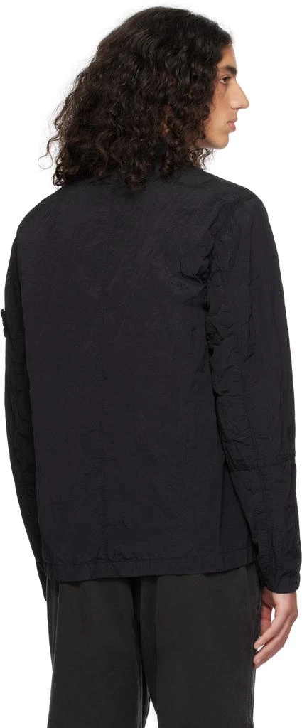 Stone Island Black 11819 Nylon Metal ECONYL Overshirt 3
