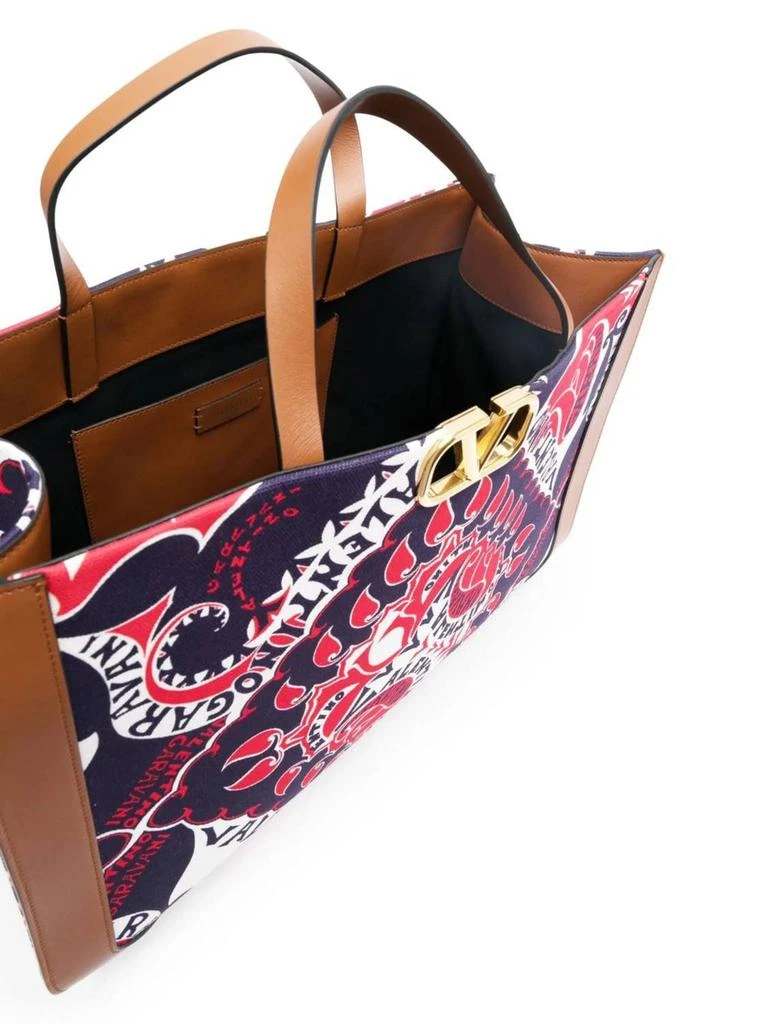 Valentino Valentino - Women
s Bandana Print Shopper Bag 4