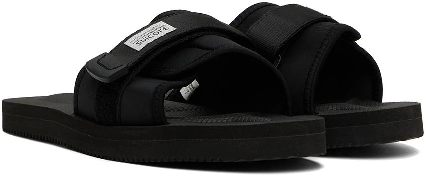 Suicoke Black PADRI Sandals 4