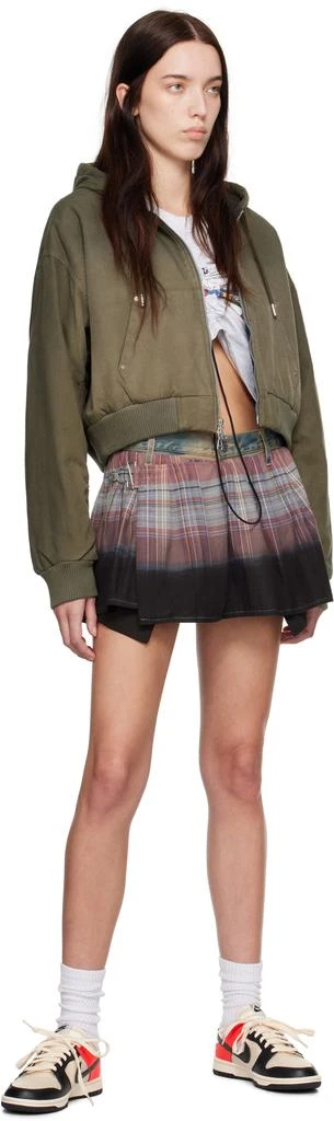 Jordan Khaki Travis Scott Edition Hooded Canvas Jacket 4