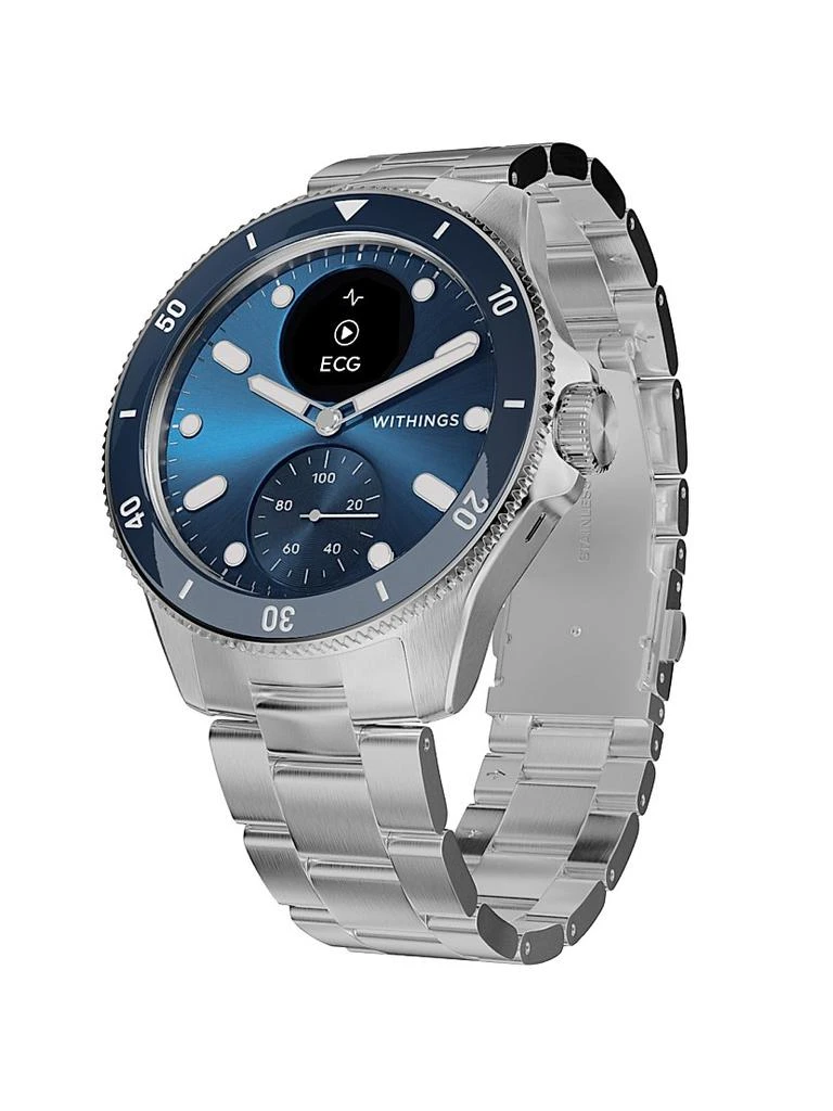 Withings Scanwatch Nova Premium Heart Health Hybrid Smartwatch - 42MM 1