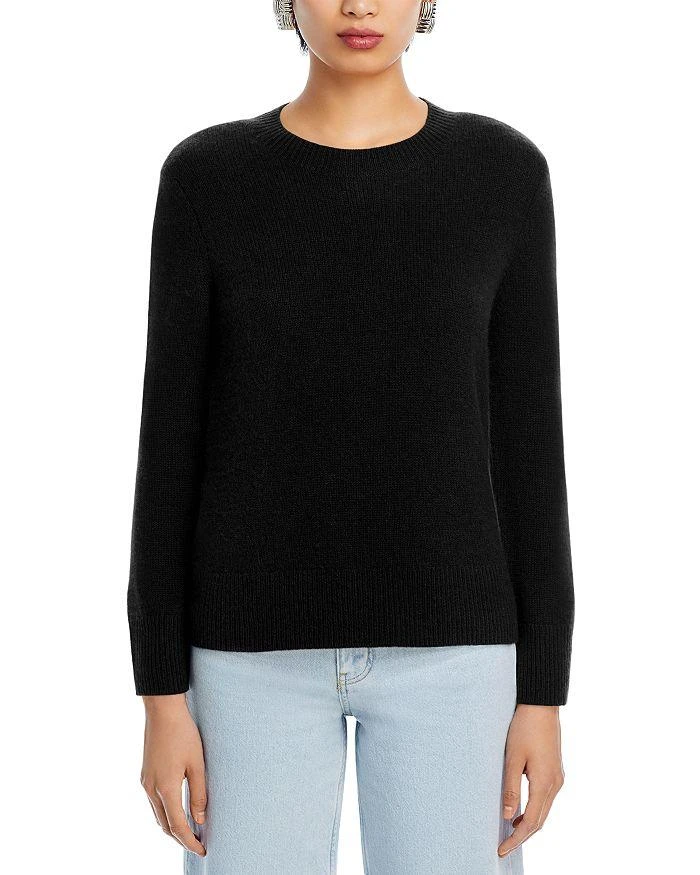 C by Bloomingdale's Cashmere Boxy Crewneck Sweater - Exclusive 4